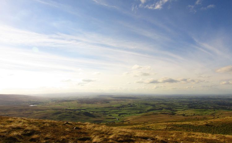 Yorkshire Dales - The view towards the Lake District