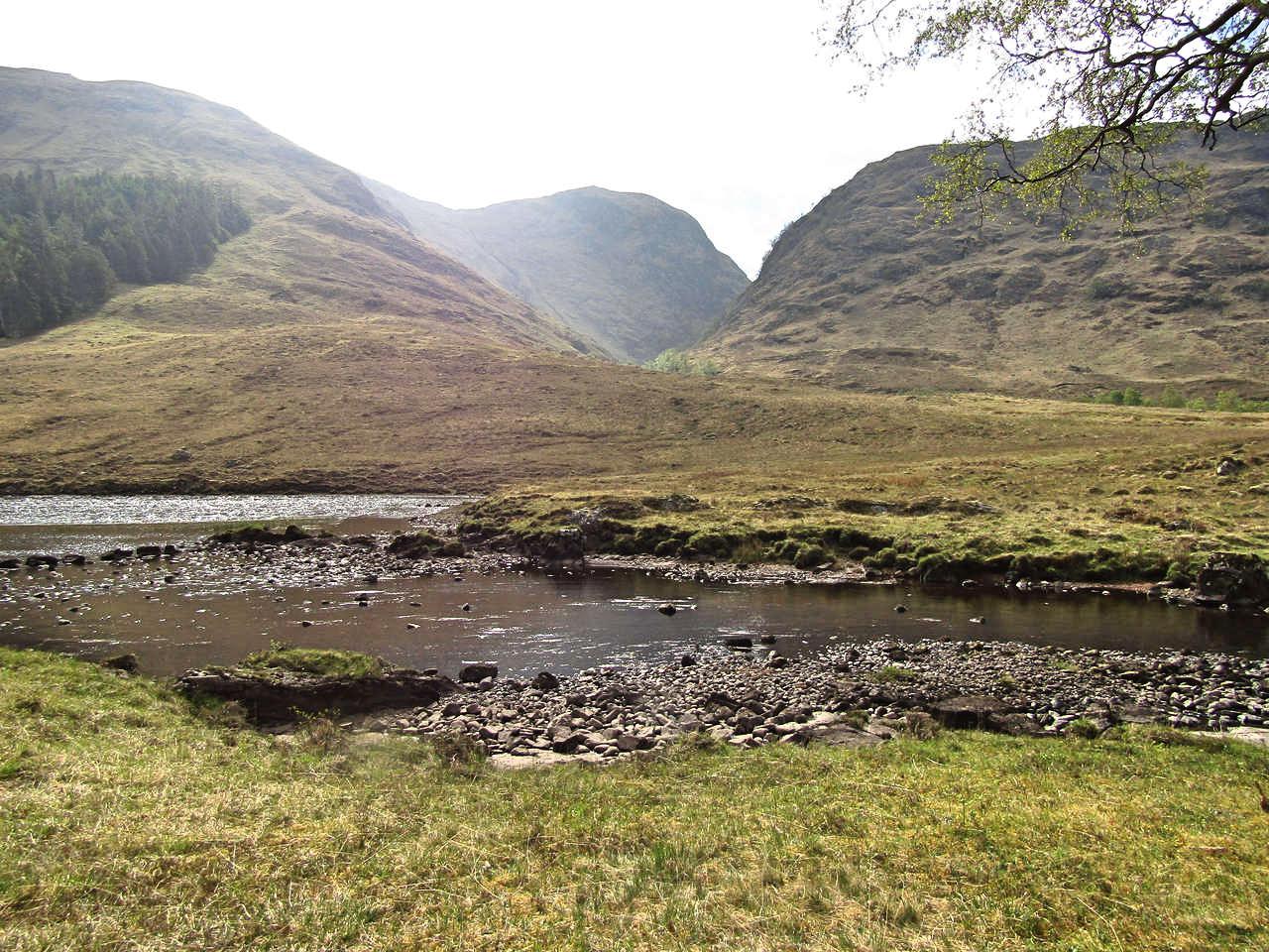 Towards the Falls of Glomach