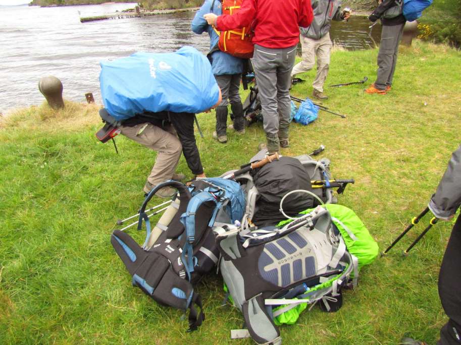 Loch Ness - disembarking the ferry
