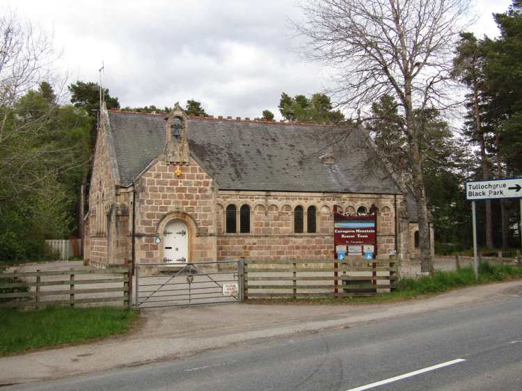 The rather snazzy Cairngorms Mountain Rescue base