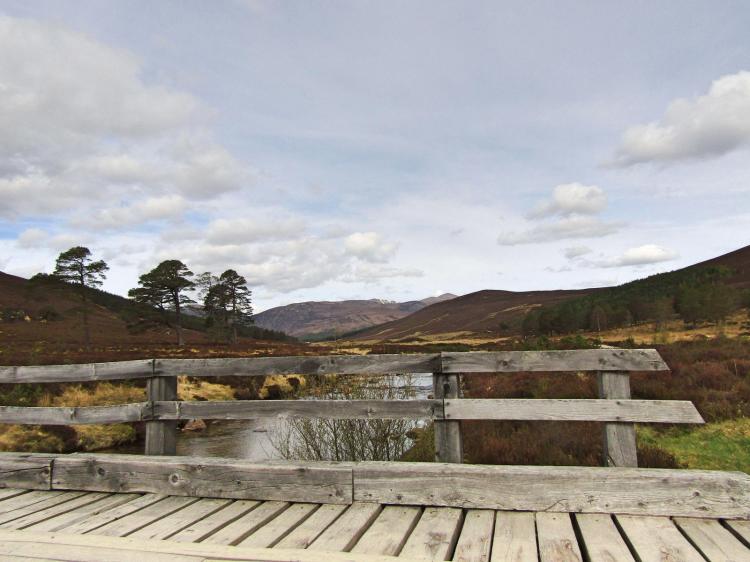 The view back to the Cairngorms