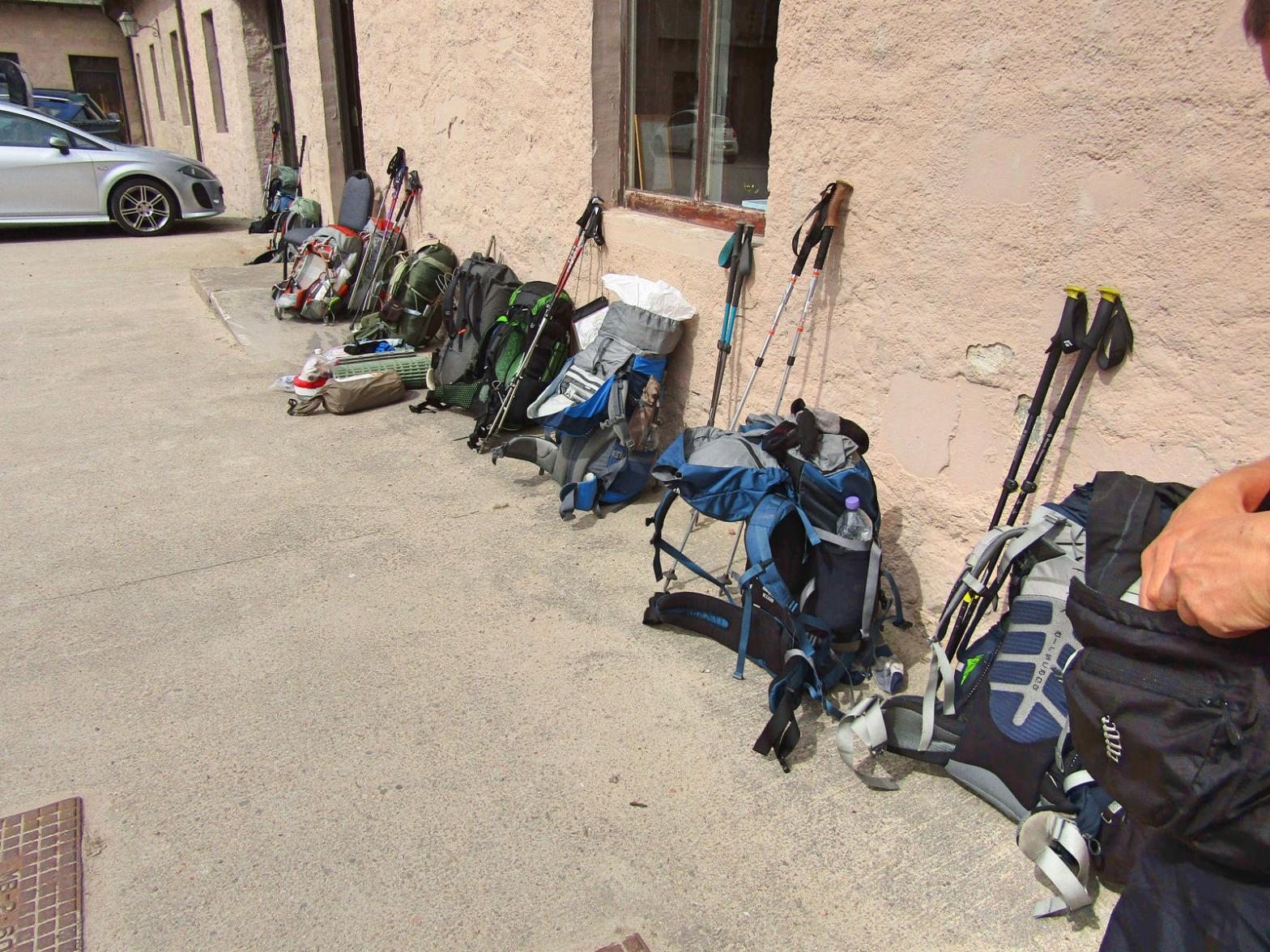 The lost property cupboard about to get overloaded