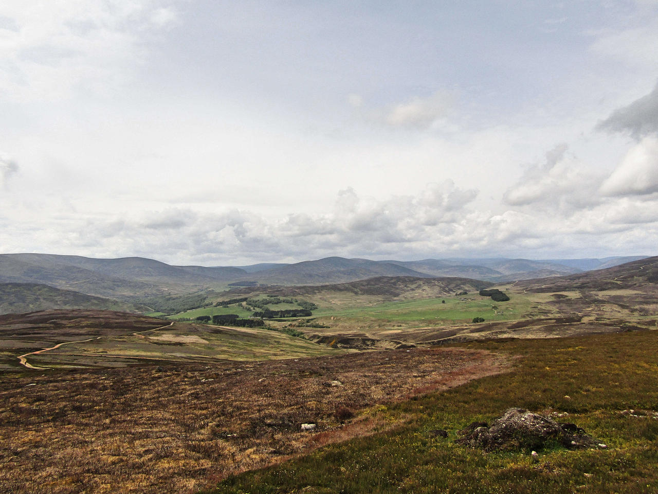 Fine views - but the winding path up the fells we can do without. 