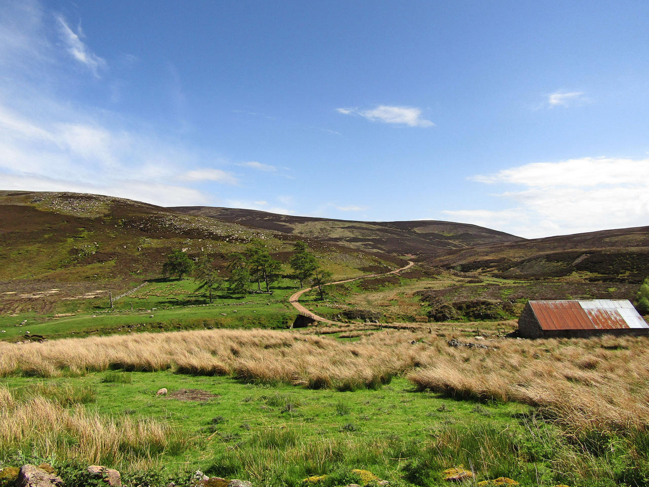 View to the south of Charr
