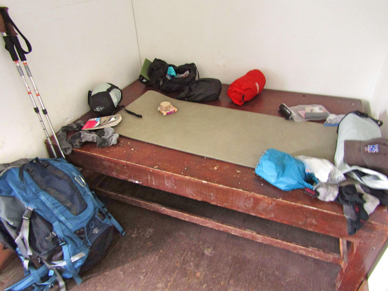 My bed for the night