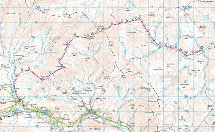 Day 11 - the original route